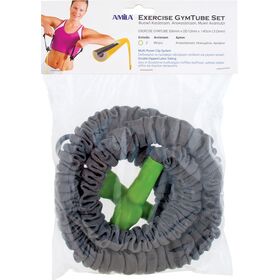 Λάστιχο Αντίστασης AMILA GymTube με Clip & Μανίκι Light 88166