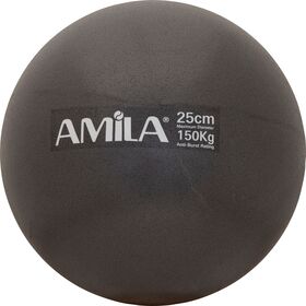 Μπάλα Γυμναστικής AMILA Pilates Ball 25cm Μαύρη 95816