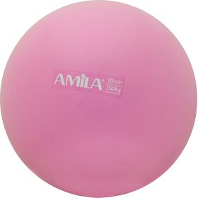 Μπάλα Γυμναστικής AMILA Pilates Ball 19cm Ροζ Bulk 95806