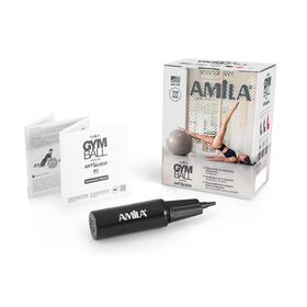 Μπάλα γυμναστικής AMILA GYMBALL 75cm Κόκκινη 95866