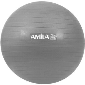 Μπάλα γυμναστικής AMILA GYMBALL 75cm Γκρι 95867