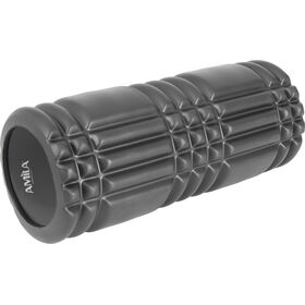 AMILA Foam Roller Plexus Φ14x33cm Μαύρο 96806