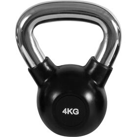 Kettlebell Rubber Cover Cr Handle 4Kg 90453