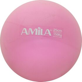 Μπάλα Γυμναστικής AMILA Pilates Ball 25cm Ροζ Bulk 95820