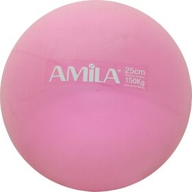 Μπάλα Γυμναστικής AMILA Pilates Ball 25cm Ροζ Bulk 95820