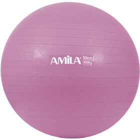 Μπάλα Γυμναστικής AMILA GYMBALL 55cm Ροζ 95827