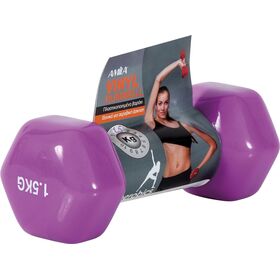 AMILA Vinyl Dumbbell 1,5Kg 44127