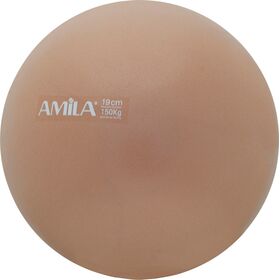 Μπάλα Γυμναστικής AMILA Pilates Ball 19cm Χρυσή 95801