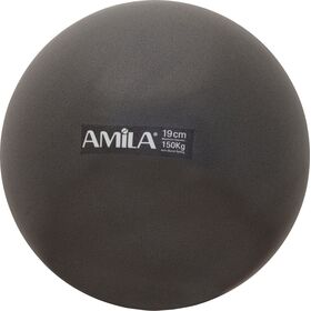 Μπάλα Γυμναστικής AMILA Pilates Ball 19cm Μαύρη 95802
