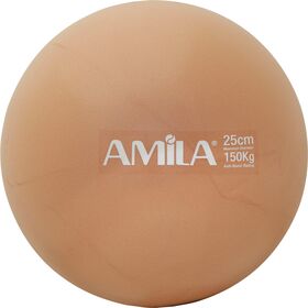 Μπάλα Γυμναστικής AMILA Pilates Ball 25cm Χρυσή 95815