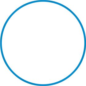 Χούλα-Χουπ 70cm - Φ19mm - 230gr, Μπλε 48159