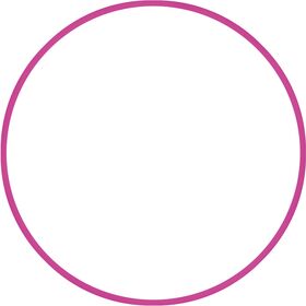 Χούλα-Χουπ 60cm - Φ18mm - 155gr, Φούξια 48169