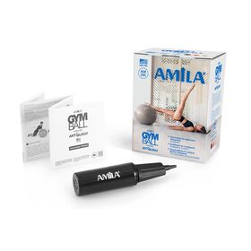 Μπάλα Γυμναστικής AMILA GYMBALL 65cm Κόκκινη 95846