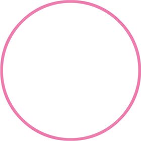 Χούλα-Χουπ 70cm - Φ19mm - 230gr, Ροζ 48158