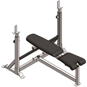 Adjustable olympic bench press 93704