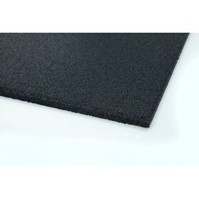 Λαστιχένιο Πάτωμα BEFIT ZERO Πλακάκι 100x50cm 20mm Μαύρο 94453