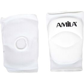 Επιγονατίδα Volley με Foam AMILA Λευκή Small 83130
