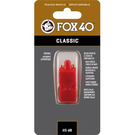 Σφυρίχτρα FOX40 Classic Safety Κόκκινη με Κορδόνι 99020100