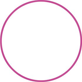 Χούλα-Χουπ 70cm - Φ19mm - 175gr, Φούξια 48056