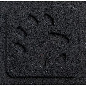 Λαστιχένιο Πάτωμα BECROSS Πλακάκι 100x100cm 20mm Μαύρο 94455