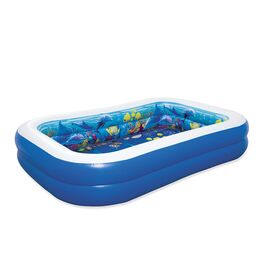 Πισίνα Παιδική Φουσκωτή 262x175x51cm 3D Undersea Adventure Pool BESTWAY 15746