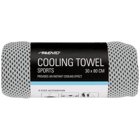 Πετσέτα Δροσισμού Avento® Grey Cooling Towel (LGA) 41ZD