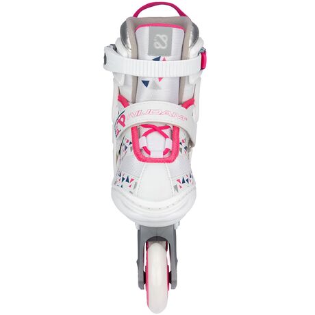 Πατίνια Ρυθμιζόμενα Inline Skates White Wedge Nijdam N20AA04