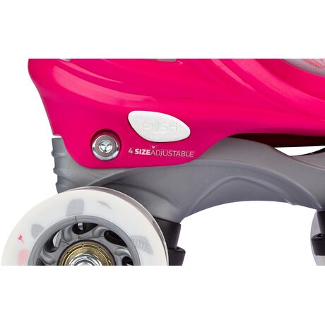 Nijdam Roller Skates Ρυθμιζόμενα "Feather Drops" Size: 33-36 N21AA02