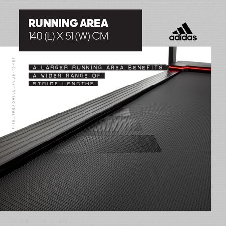 Διάδρομος Γυμναστικής Ηλεκτρικός T-19 3.5 HP Adidas Δ-359