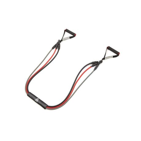 Reebok Σετ Λάστιχα Αντίστασης (Level 1-3) RATB 30034 Power Tube Set (Red/Black) RATB-30034