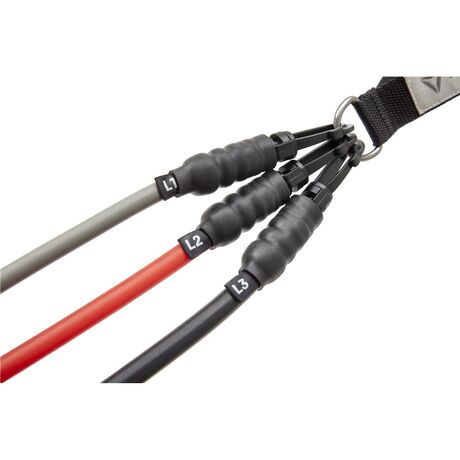 Reebok Σετ Λάστιχα Αντίστασης (Level 1-3) RATB 30034 Power Tube Set (Red/Black) RATB-30034