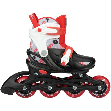 Nijdam Inline Skates Ρυθμιζόμενα 3-σε-1 "Street Shift" Size: 29-32 N22AA02