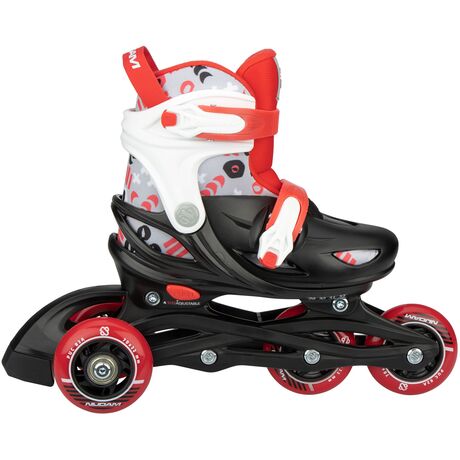 Nijdam Inline Skates Ρυθμιζόμενα 3-σε-1 "Street Shift" Size: 29-32 N22AA02