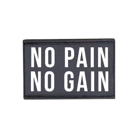 Patch "No pain no gain" 95343