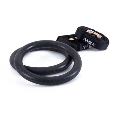 Κρίκοι Γυμναστικής AMILA ABS Gymnastics Rings 84552