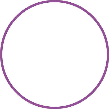 Χούλα-Χουπ 70cm - Φ19mm - 260gr, Μωβ 48027 Χούλα-Χουπ 70cm - Φ19mm - 260gr, Μωβ 48027