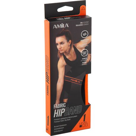 Λάστιχο Γυμναστικής Fabric HipBand Μαλακό AMILA 96620