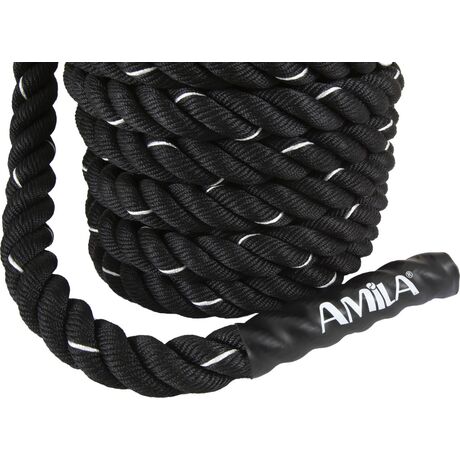 Σχοινί Προπόνησης Crossfit Battle Rope 9m AMILA 95113