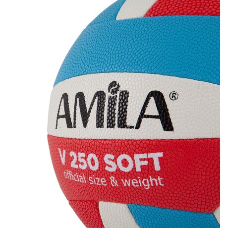 Μπάλα Volley AMILA GV-250 Red-Blue-White Νο. 5 41605 Μπάλα Volley AMILA GV-250 Red-Blue-White Νο. 5 41605