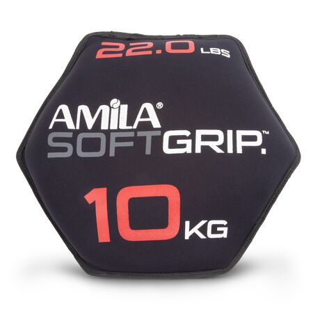 Δίσκος Βαρίδιο Soft Grip 10Kg 90755