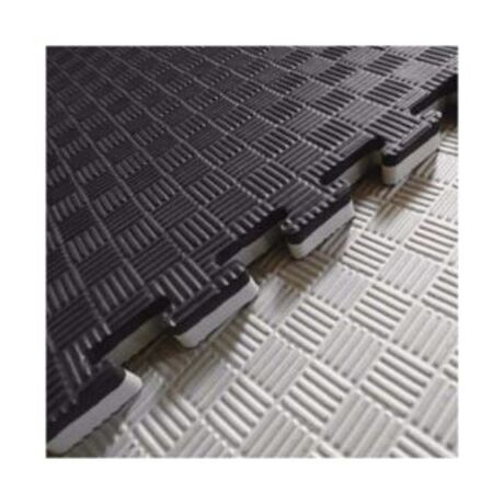 Δάπεδο Προστασίας Επαγγελματικό Puzzle EVA 3.0cm Μαύρο/Γκρι VIKING