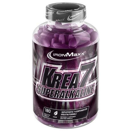 Κρεατίνη IronMaxx Krea7 Superalkaline 180caps