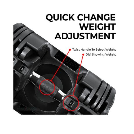 Αλτήρας Ρυθμιζόμενος Twist and Lock 20kg Viking D350 Αλτήρας Ρυθμιζόμενος Twist and Lock 20kg Viking D350