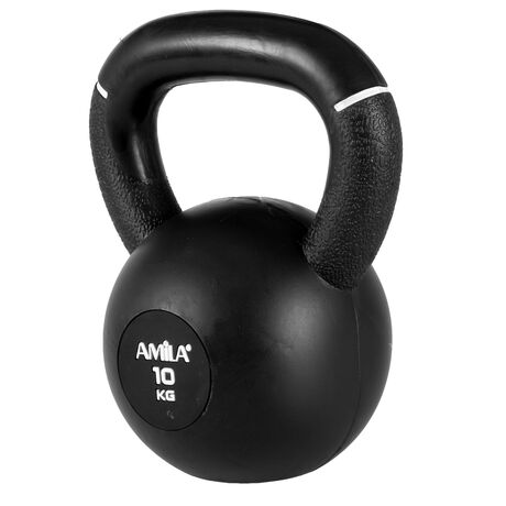 AMILA Kettlebell Original Rubber 10Kg 90476