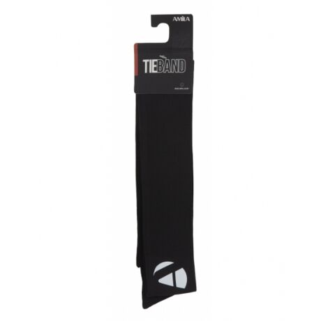 Περιμετώπιο Bandana Tie Band Μαύρο AMILA 45707