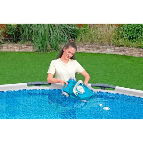 Ρομποτική Επαναφορτιζόμενη Σκούπα Πισίνας AQUATRONIX G200 BESTWAY 15794 Ρομποτική Επαναφορτιζόμενη Σκούπα Πισίνας AQUATRONIX G200 BESTWAY 15794