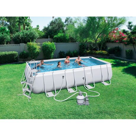Πισίνα με Ατσάλινο Σκελετό 549x274x122cm Power Steel BESTWAY 15532