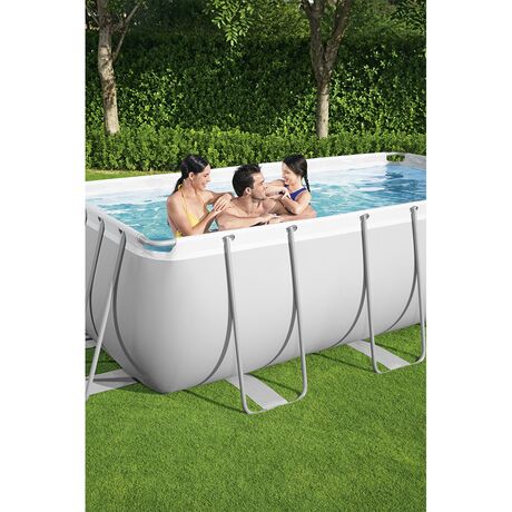 Πισίνα με Ατσάλινο Σκελετό 404x201x100cm Power Steel BESTWAY 15720