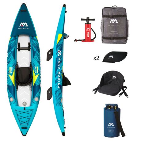 Καγιάκ Φουσκωτό Ενός Ατόμου STEAM 312cm AQUA MARINA 15675