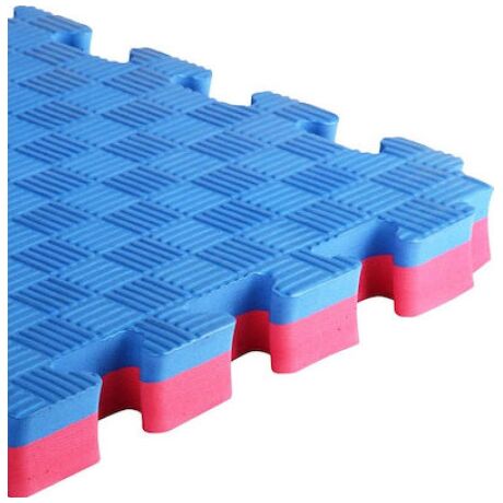 Δάπεδο Ασφαλείας Puzzle EVA 2.0cm Επαγγελματικό Κόκκινο - Μπλε Viking